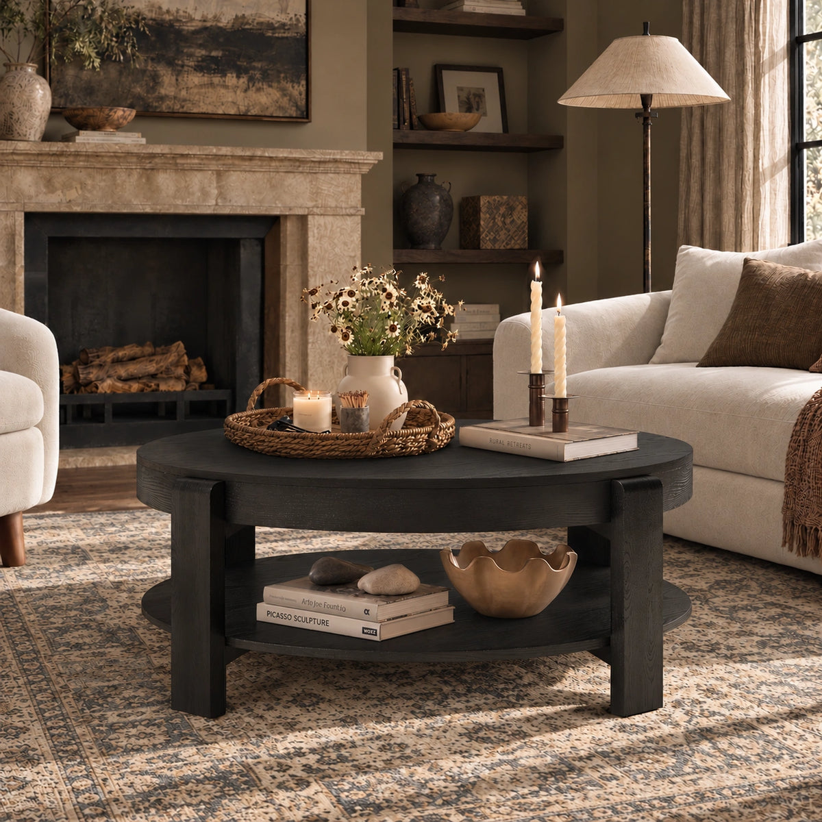 Alderley 39" Round Coffee Table