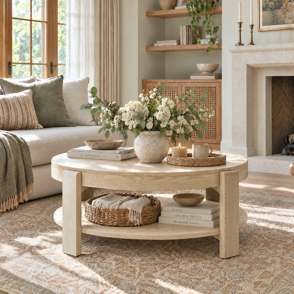 Alderley 39" Round Coffee Table