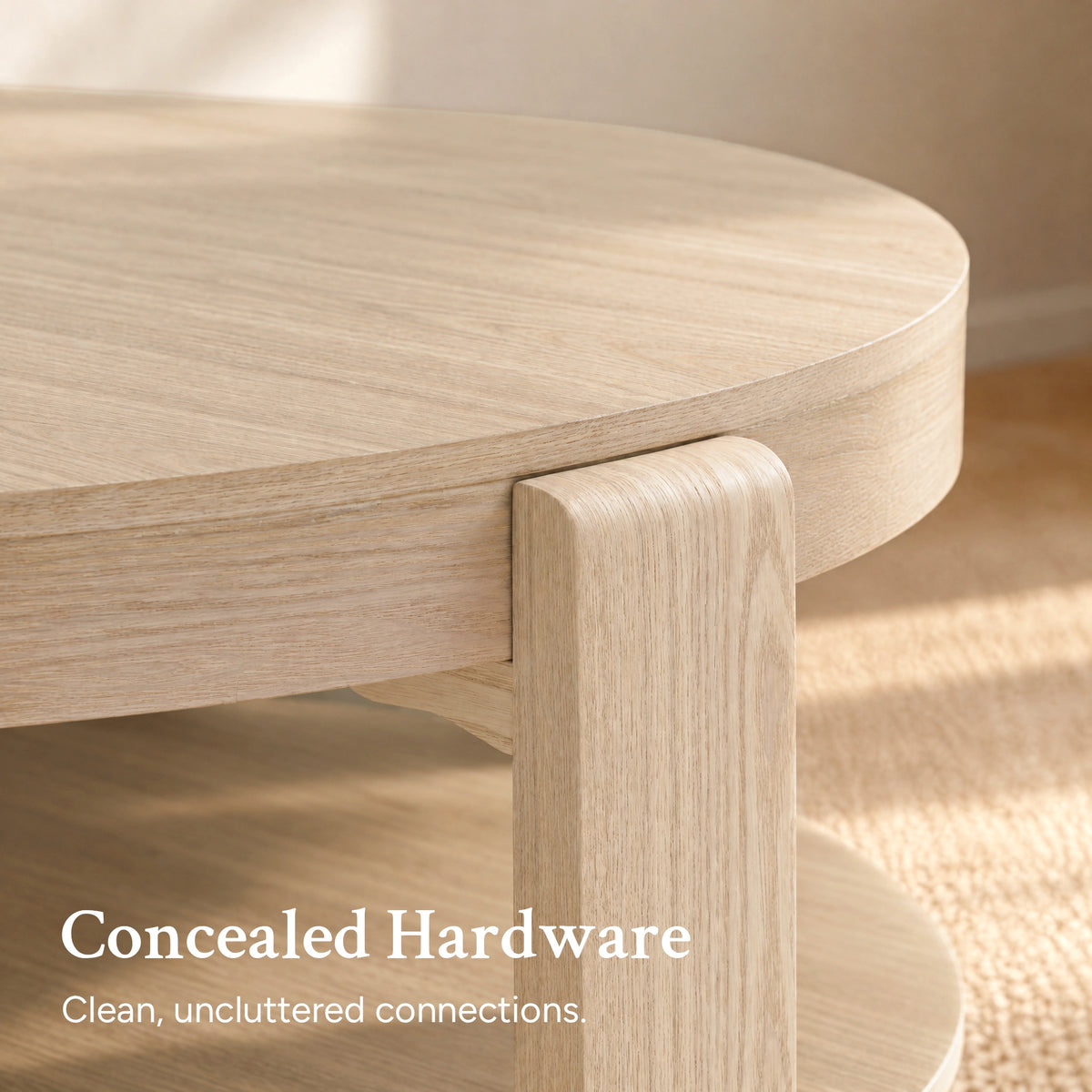 Alderley 39" Round Coffee Table
