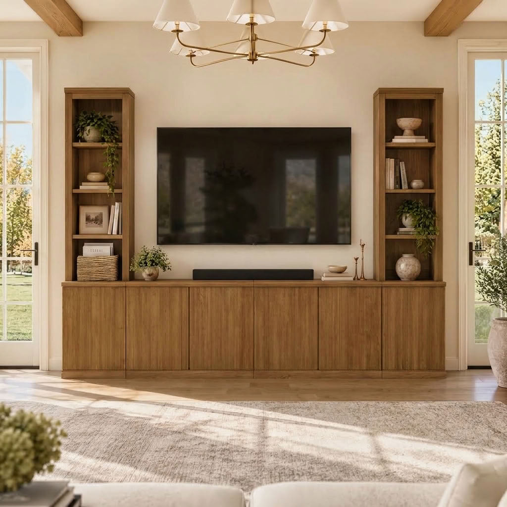 Reeded Modular Storage Collection