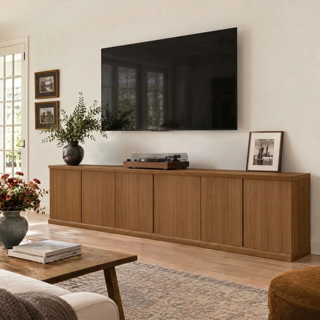 Reeded Modular Storage Collection