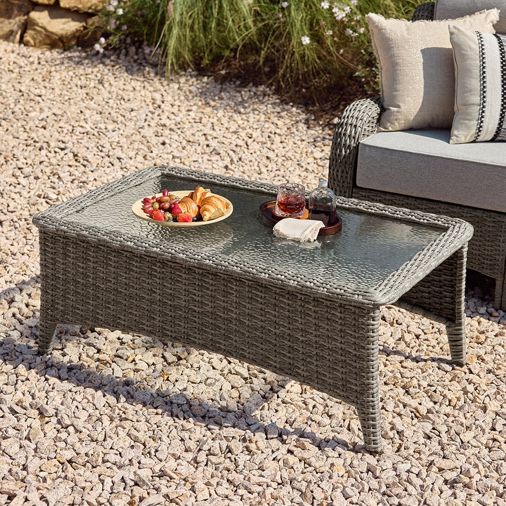 TARN Outdoor Wicker Coffee Table - ReedStead