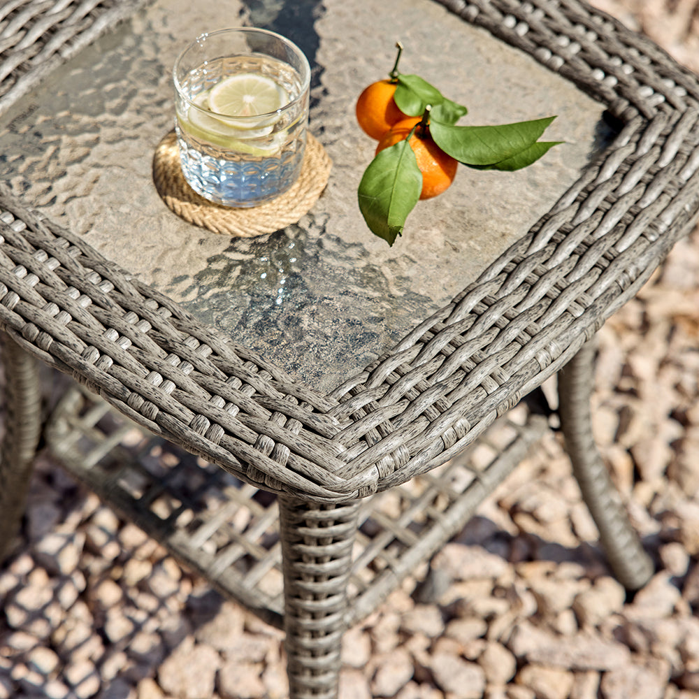 TARN Outdoor All Weather Wicker Side Table