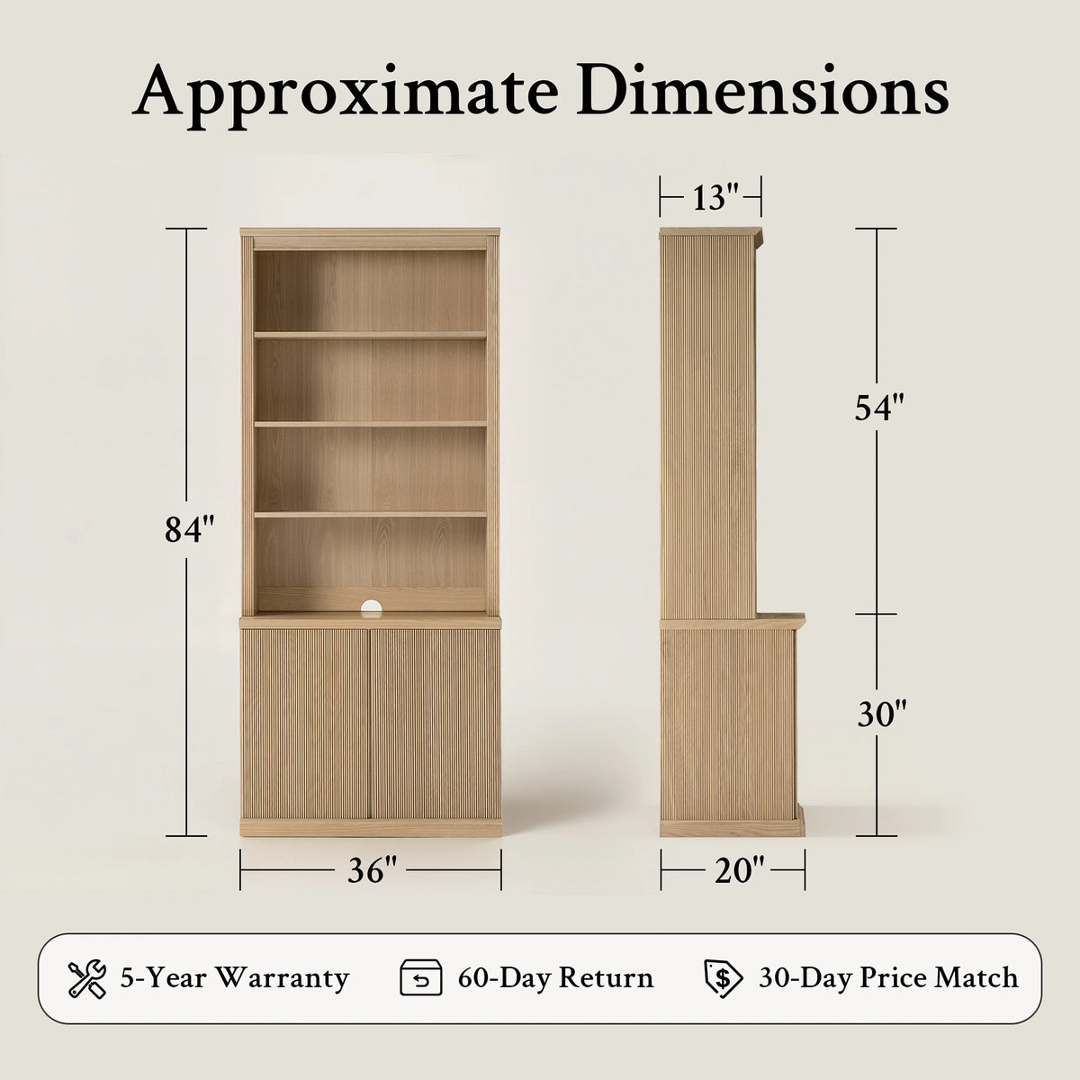 Reeded Modular Storage Collection