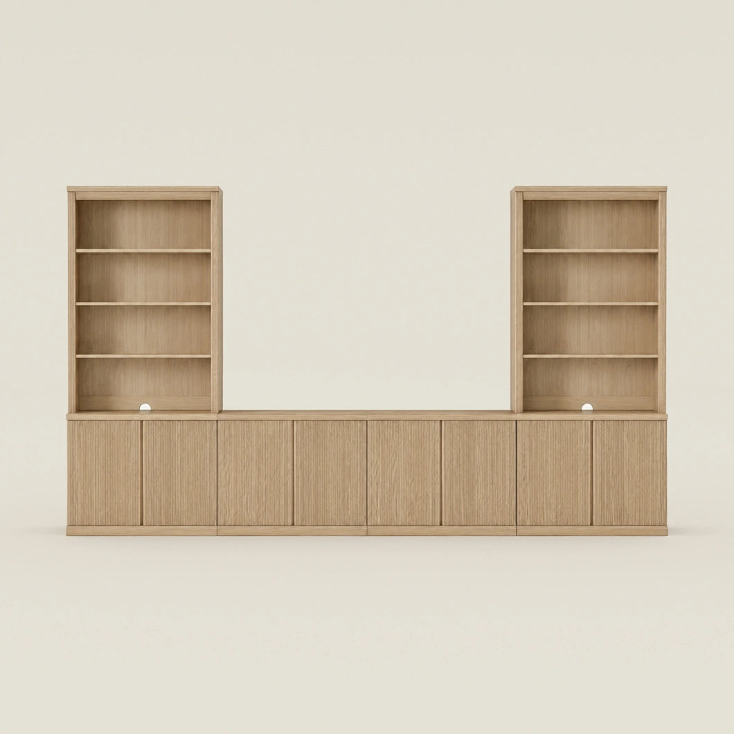 Reeded Modular Storage Collection