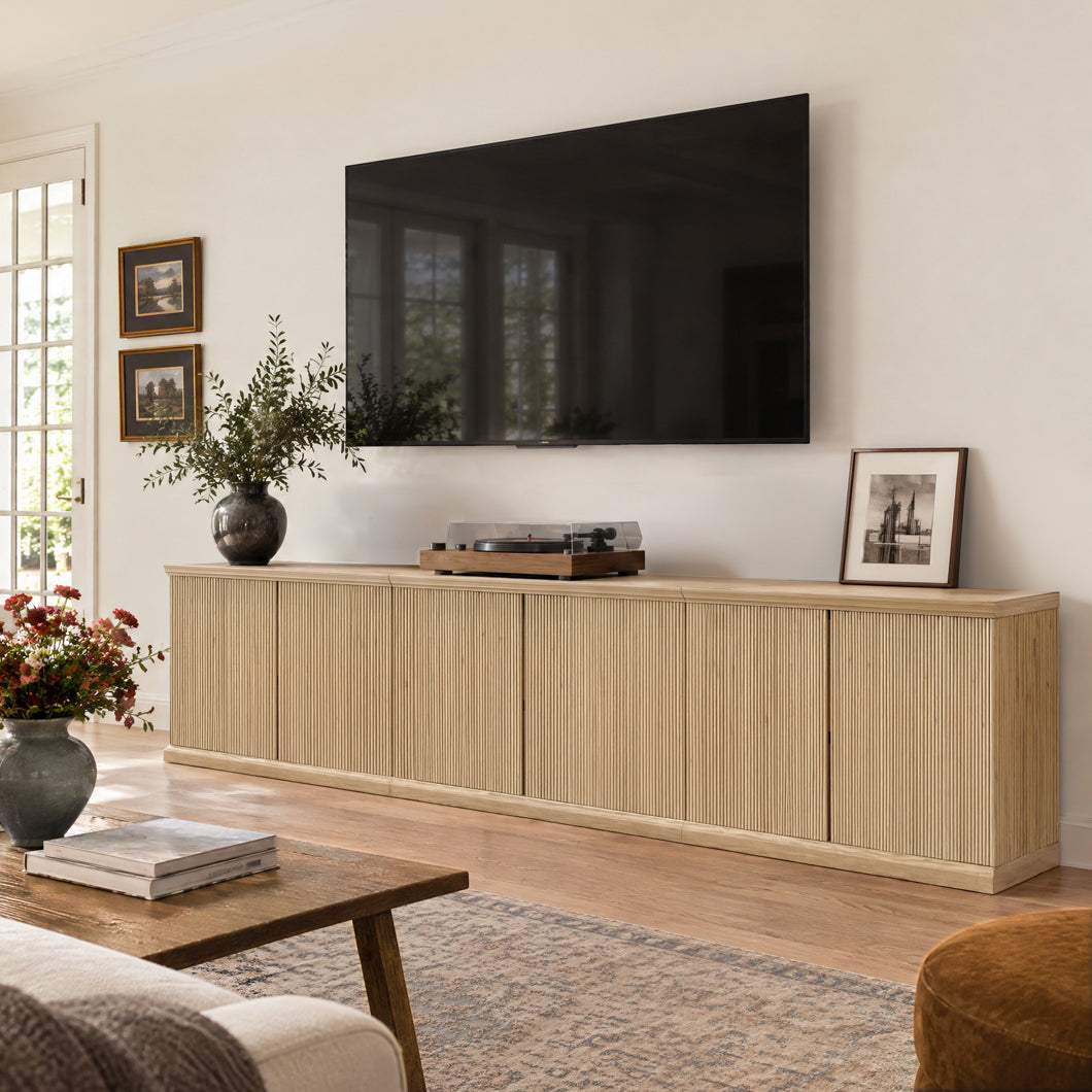 Reeded Modular Storage Collection