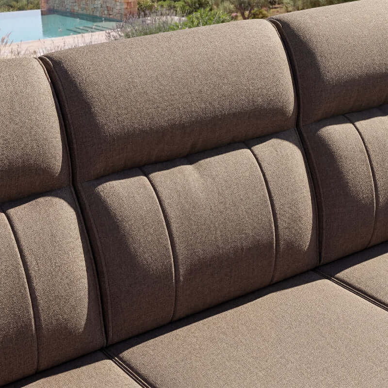 LOAM Outdoor Wicker Patio Furniture Set with Ottomans - ReedStead