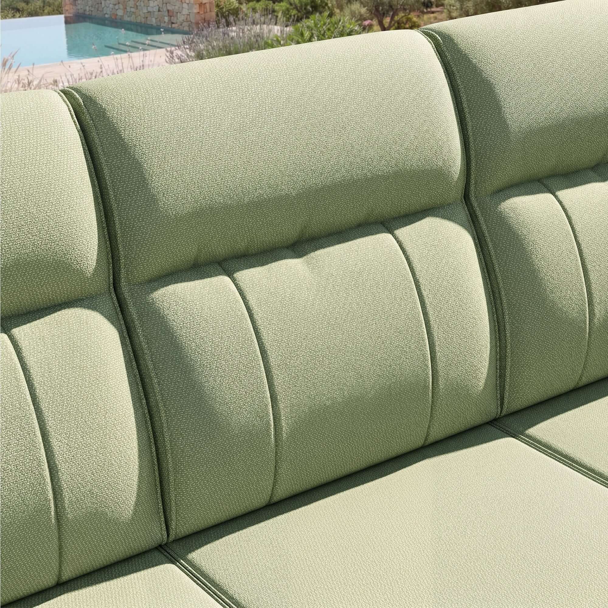 LOAM Outdoor Wicker Patio Furniture Set with Ottomans - ReedStead