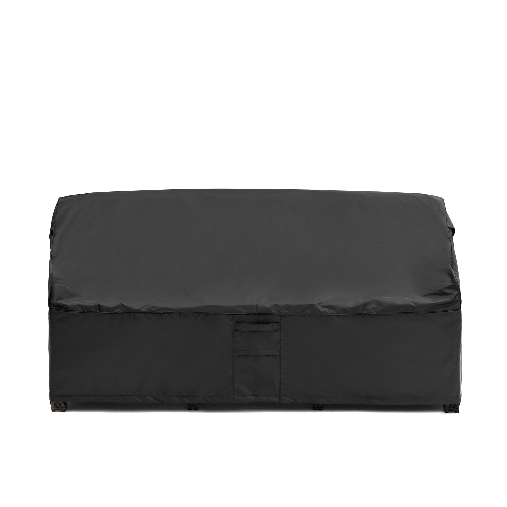 All-Weather Protective Black Cover for Outdoor 3 Seater Sofa