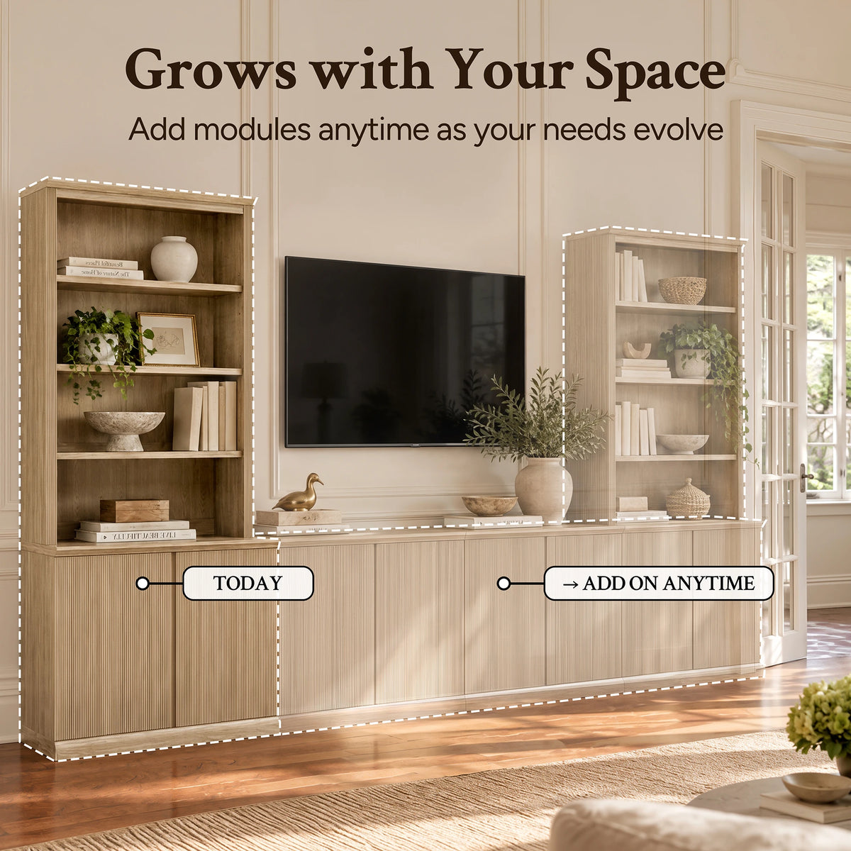 Build Your Own Reeded Modular Storage Collection