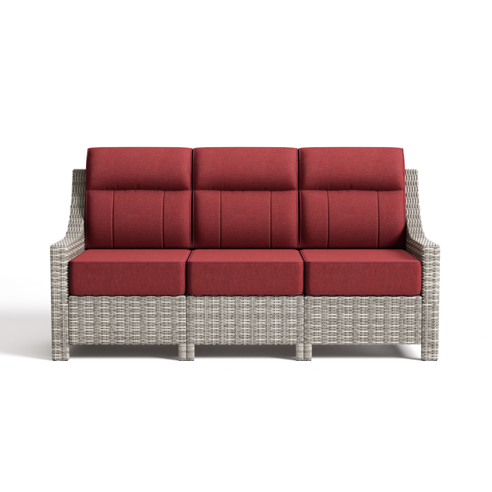 NEVE Outdoor 3-Seater Wicker Sofa