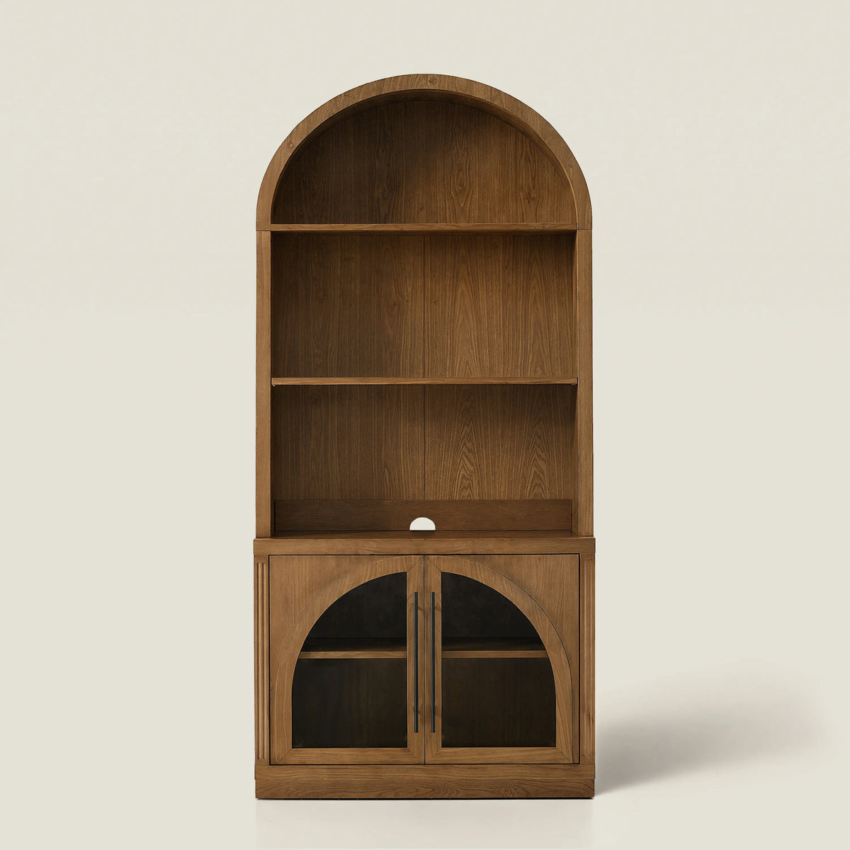Arden 36" Arched Bookcase Hutch