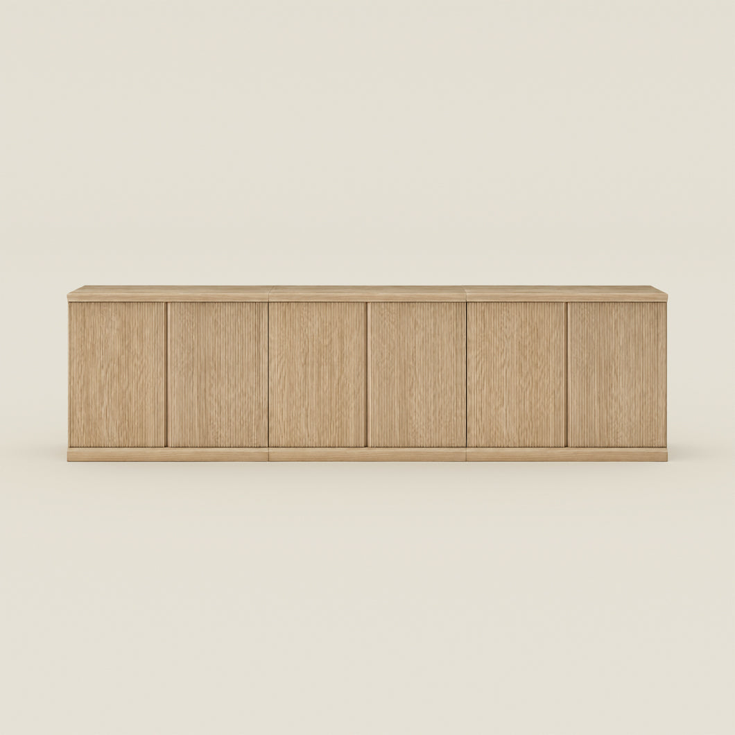 Reeded Modular Storage Collection