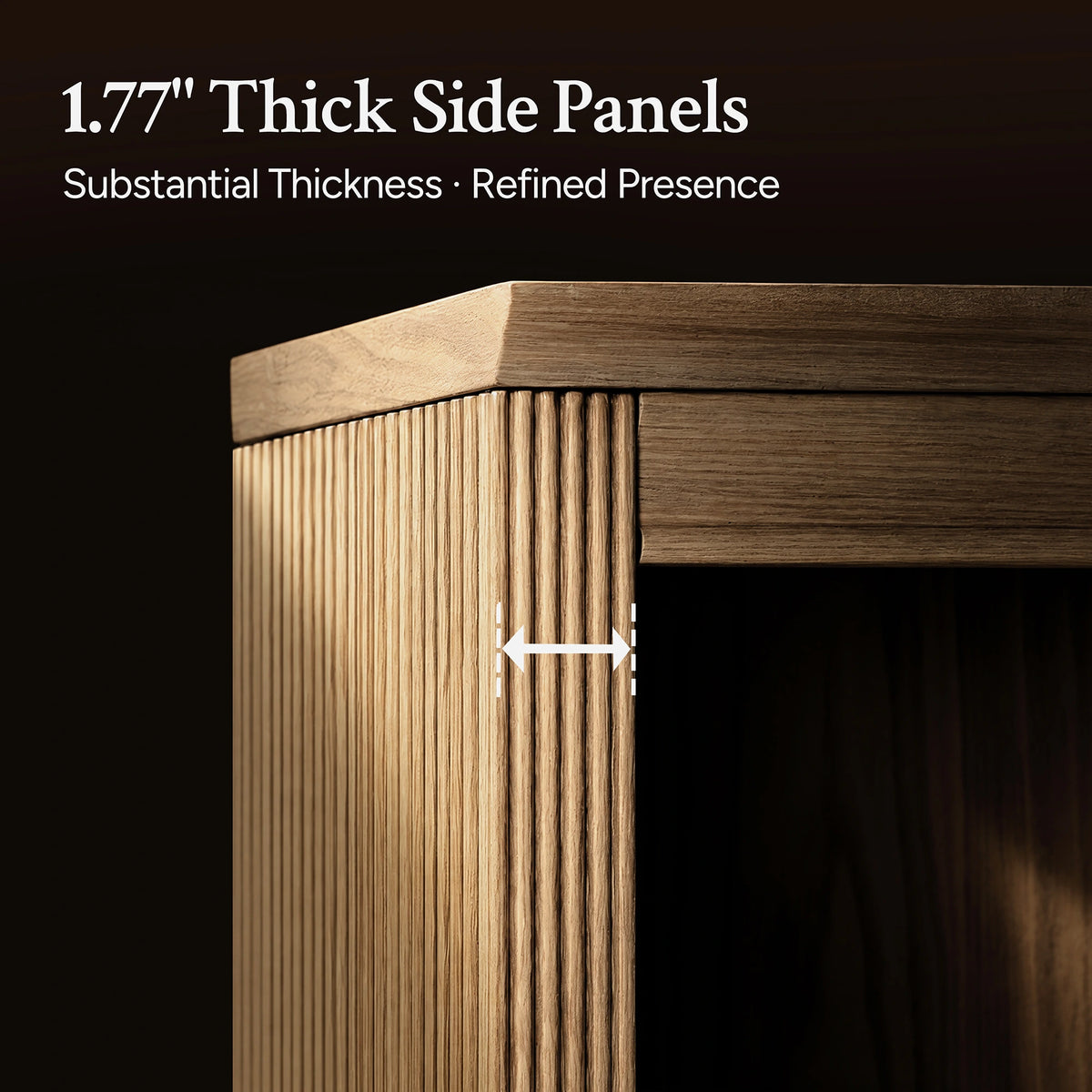 Reeded Modular Storage Collection