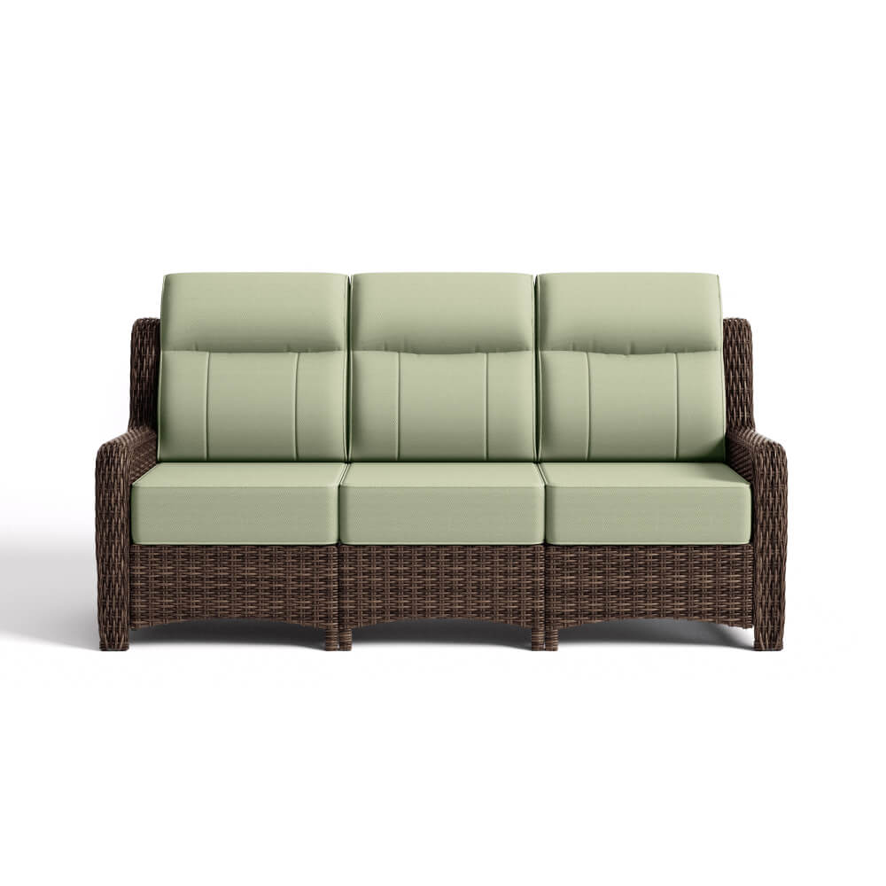 LOAM Outdoor Brown Wicker Furniture Set