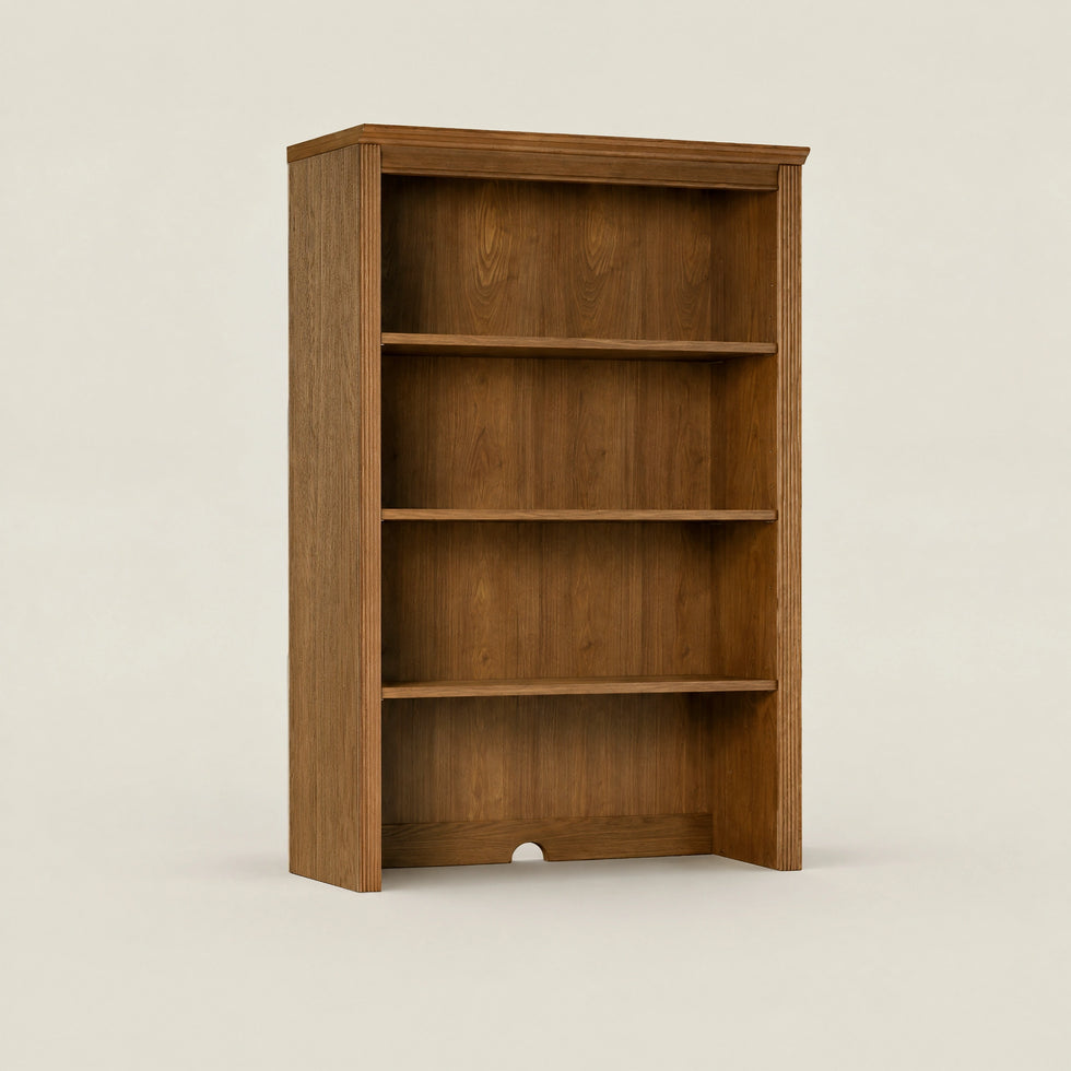 Reeded 36" Bookcase Hutch