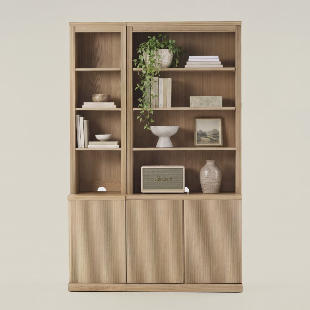 Load video: Reeded Modular Storage Collection